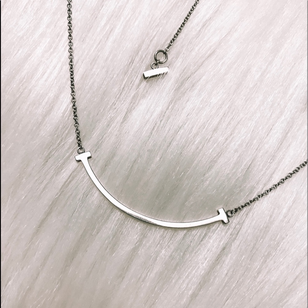 Tiffany & Co. Smile Pendant Necklace